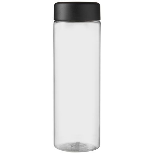 H2O Active® Vibe 850 ml Sportflasche mit Drehdeckel, transparent,schwarz