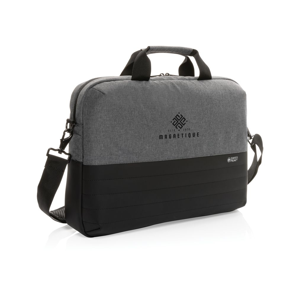 XDP763.12-2Swiss Peak AWARE™ RFID 15_6_ Laptoptasche_ grau