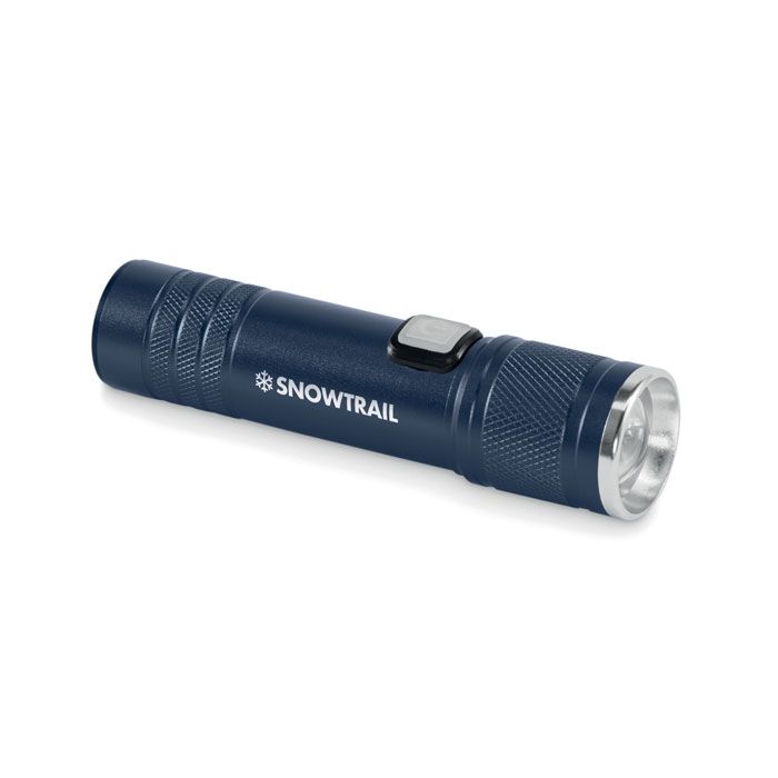 MO2724-85Flashra Wiederaufladbare Taschenlampe_ marineblau