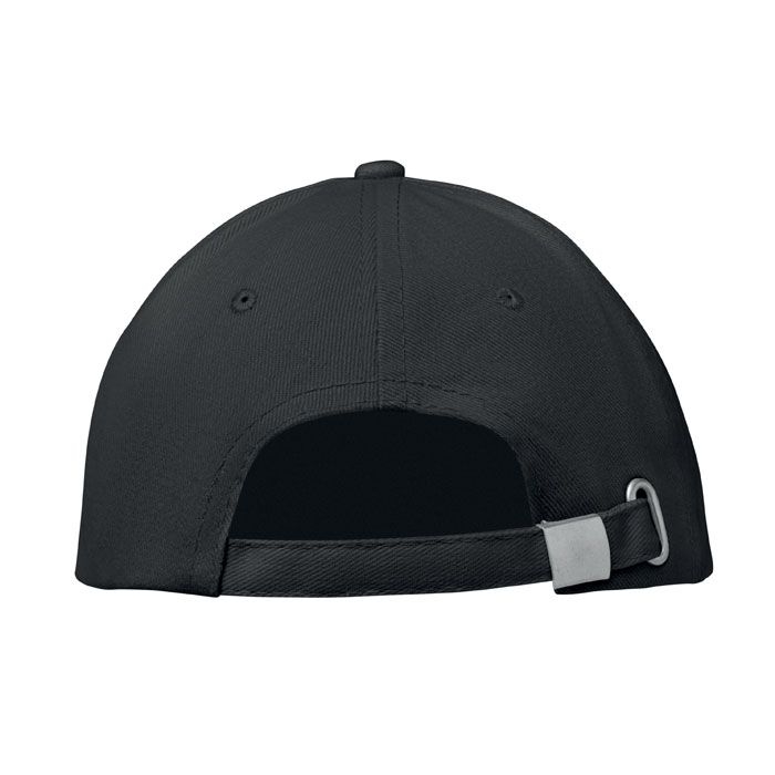 MO1464-83Buffalo 6-Panel-Baseball-Cap_ schwarz_rot