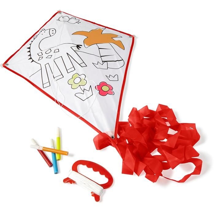 GI7818-08Drache aus Polyester Lina_ rot