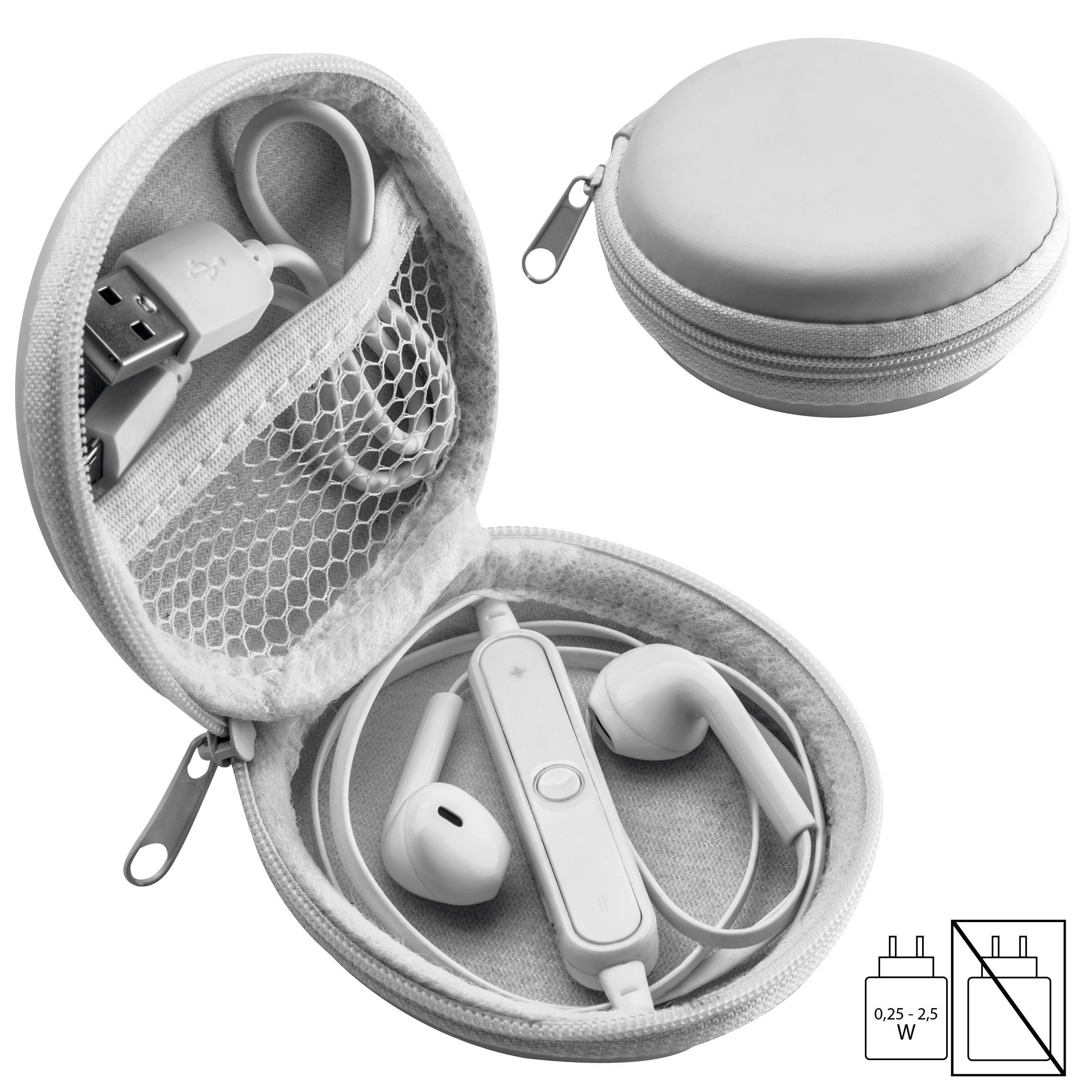 MA30471-06Bluetooth Kopfhoerer mit Lautstaerkeregulierung_ weiss
