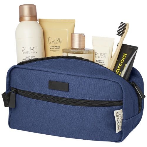 PF130041-1Joey Kosmetiktasche aus GRS recyceltem Canvas 3_5 L_ navy