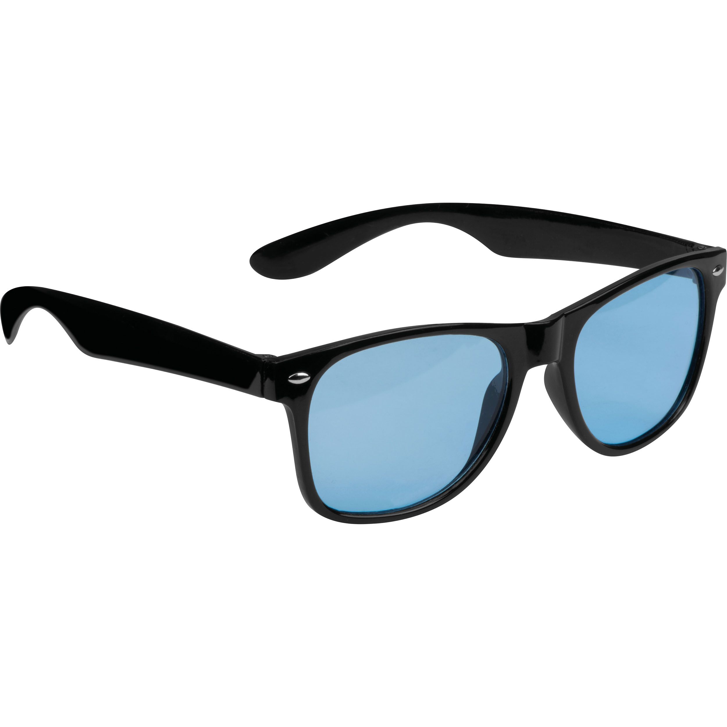 MA52465-04Sonnenbrille mit farbigen Glaesern_ blau