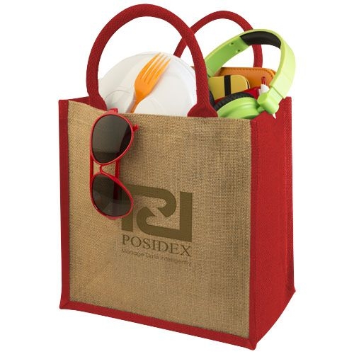 PF120134-4Chennai Jute Tragetasche 16L_ natur_rot