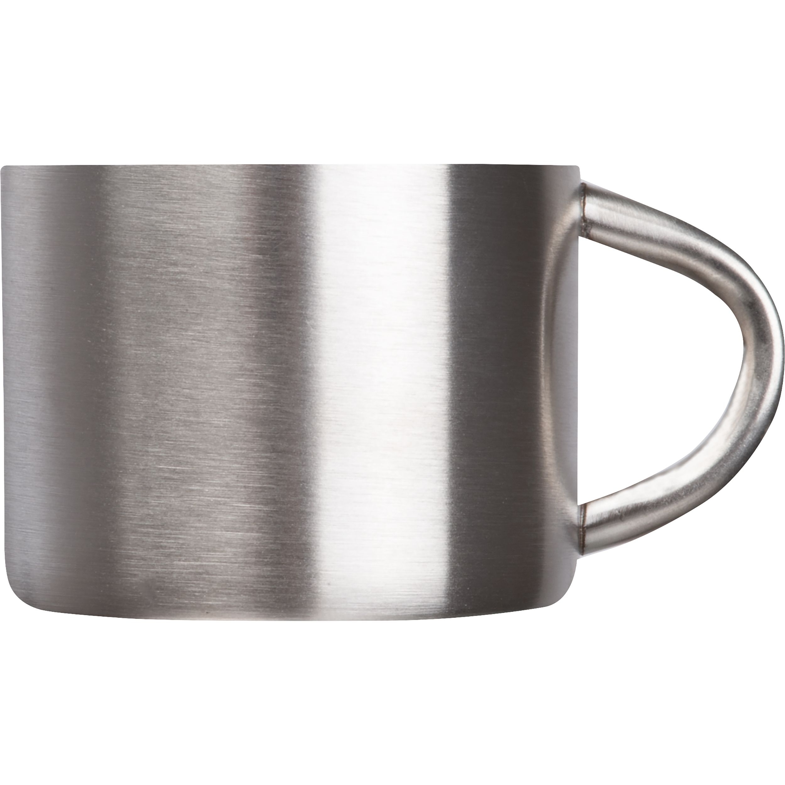 MA84425-07Espressotasse aus Edelstahl 60ml MADDALENA_ silbergrau