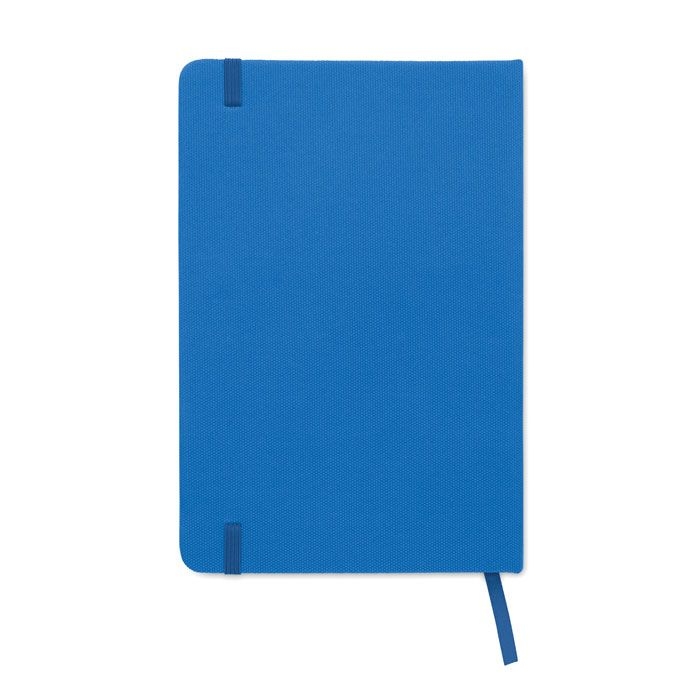 MO9966-37Note Rpet DIN A5 Notizbuch 600D RPET_ Koenigsblau