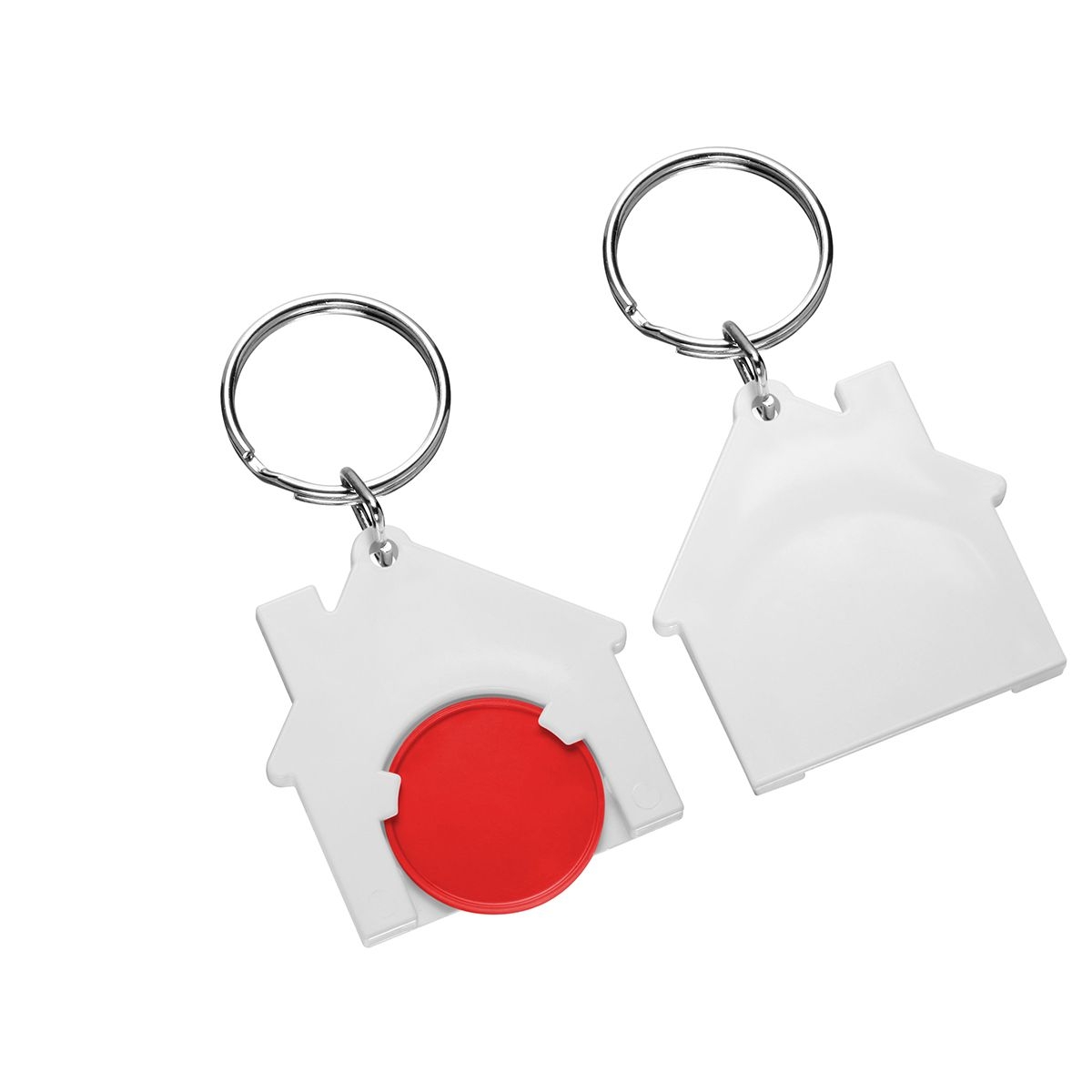 HE7516R-1-0Chiphalter mit 1€-Chip _Haus_ rot_ weiss HE7516R-1-0Chiphalter mit 1€-Chip _Haus_ rot_ weiss