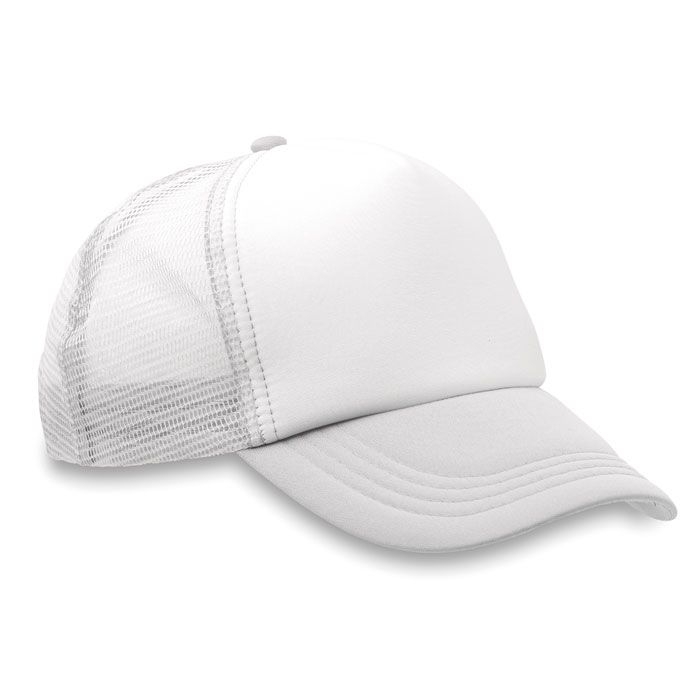 MO8594-06Trucker Cap Truckers Cap_ Weiss