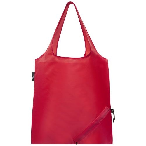 PF120541-2Sabia faltbare RPET Tragetasche 7L_ rot
