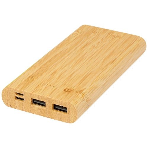 PF124323Tulda 10.000 mAh Powerbank aus Bambus