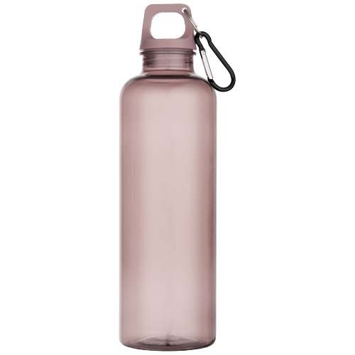 PF100877-4Oregon 750 ml RCS-zertifizierte Trinkflasche aus recyceltem Kunststoff mit Karabinerhaken_ altrosa
