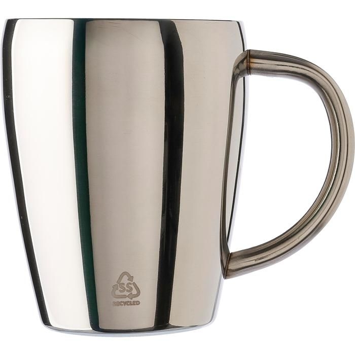 GI4665Recycelte Isolierbecher-Set aus Edelstahl Naya