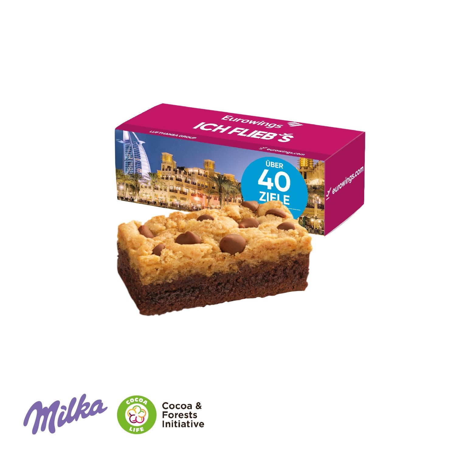 CD91158-01Milka Choco Brookie in Werbebox_ Milka Brookie