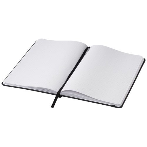 PF107090-1Spectrum A5 Notizbuch mit gepunkteten Seiten_ schwarz