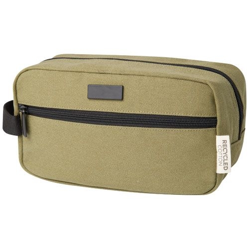 PF130041-2Joey Kosmetiktasche aus GRS recyceltem Canvas 3_5 L_ olive