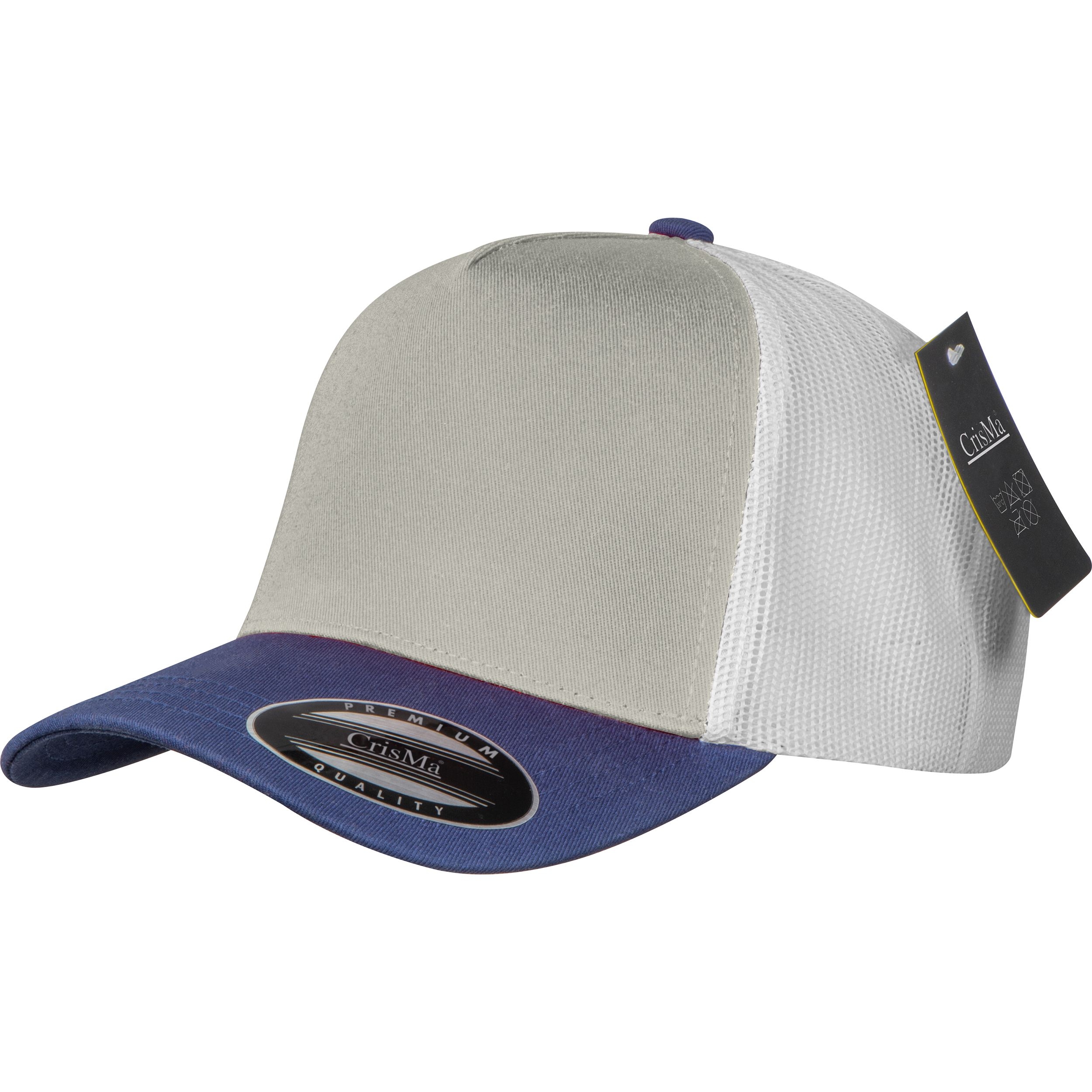 MA53919-07CrisMa Cap mit Mesheinsatz _ silbergrau