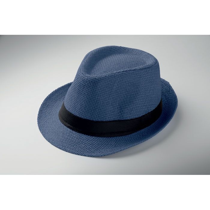 MO2367-04Boowie Papierstroh-Hut_ blau