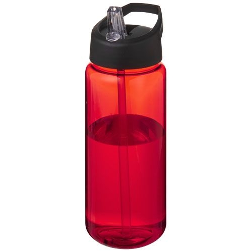 PF210446-4H2O Active® Octave Tritan™ 600 ml Sportflasche mit Ausgussdeckel_ rot_schwarz PF210446-4H2O Active® Octave Tritan™ 600 ml Sportflasche mit Ausgussdeckel_ rot_schwarz