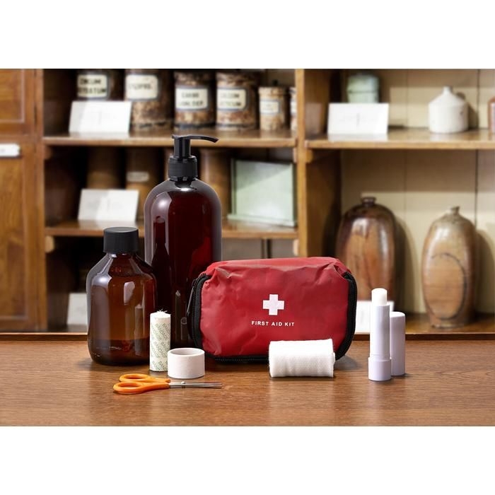 GI1342-08Notfall-Set aus Nylon Tiffany_ rot