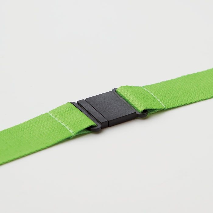 MO9661-48Wide Lany Lanyard mit Metallkarabiner_ limettengruen