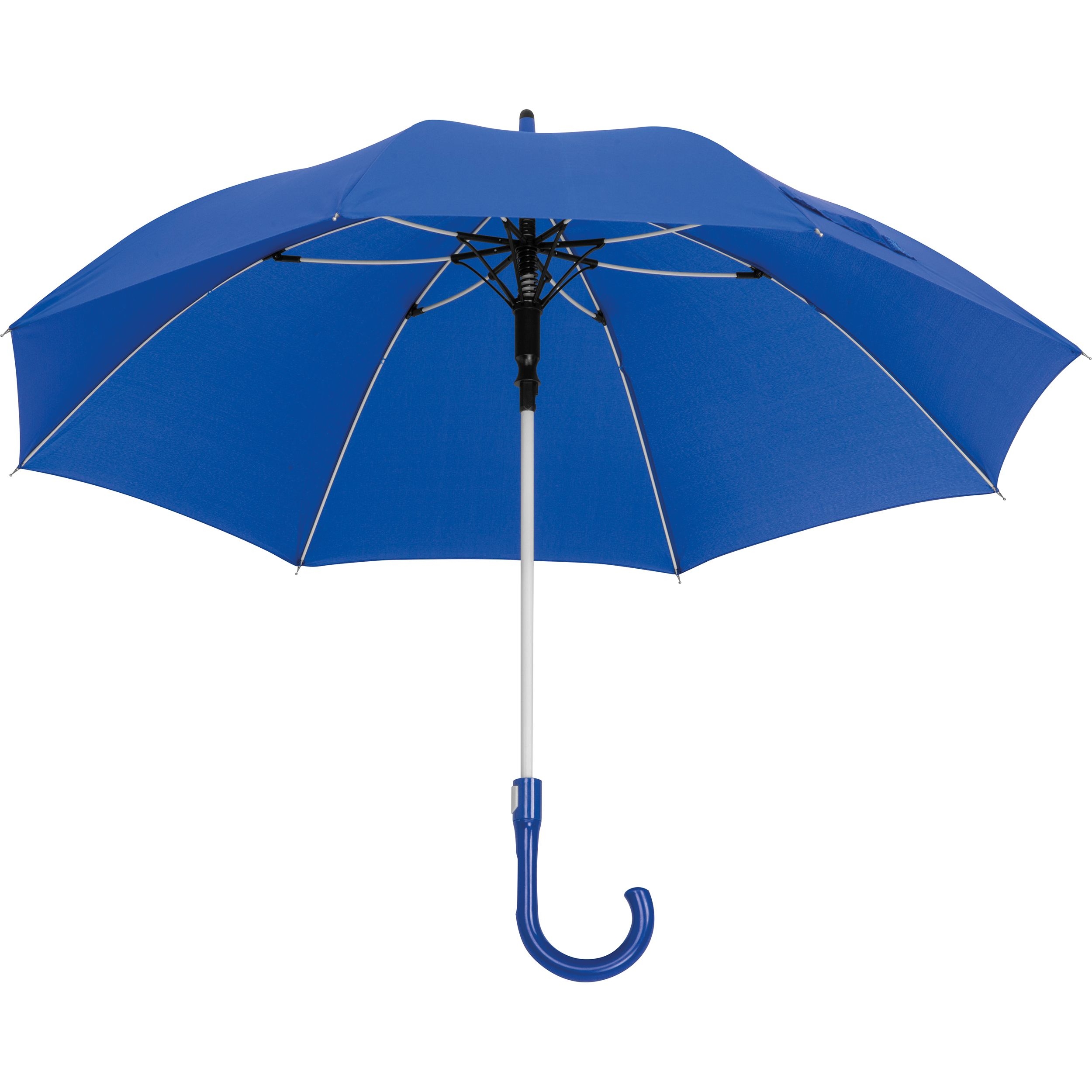 MA45264-04Regenschirm mit Fiberglassgestaenge BENIAMIN_ blau