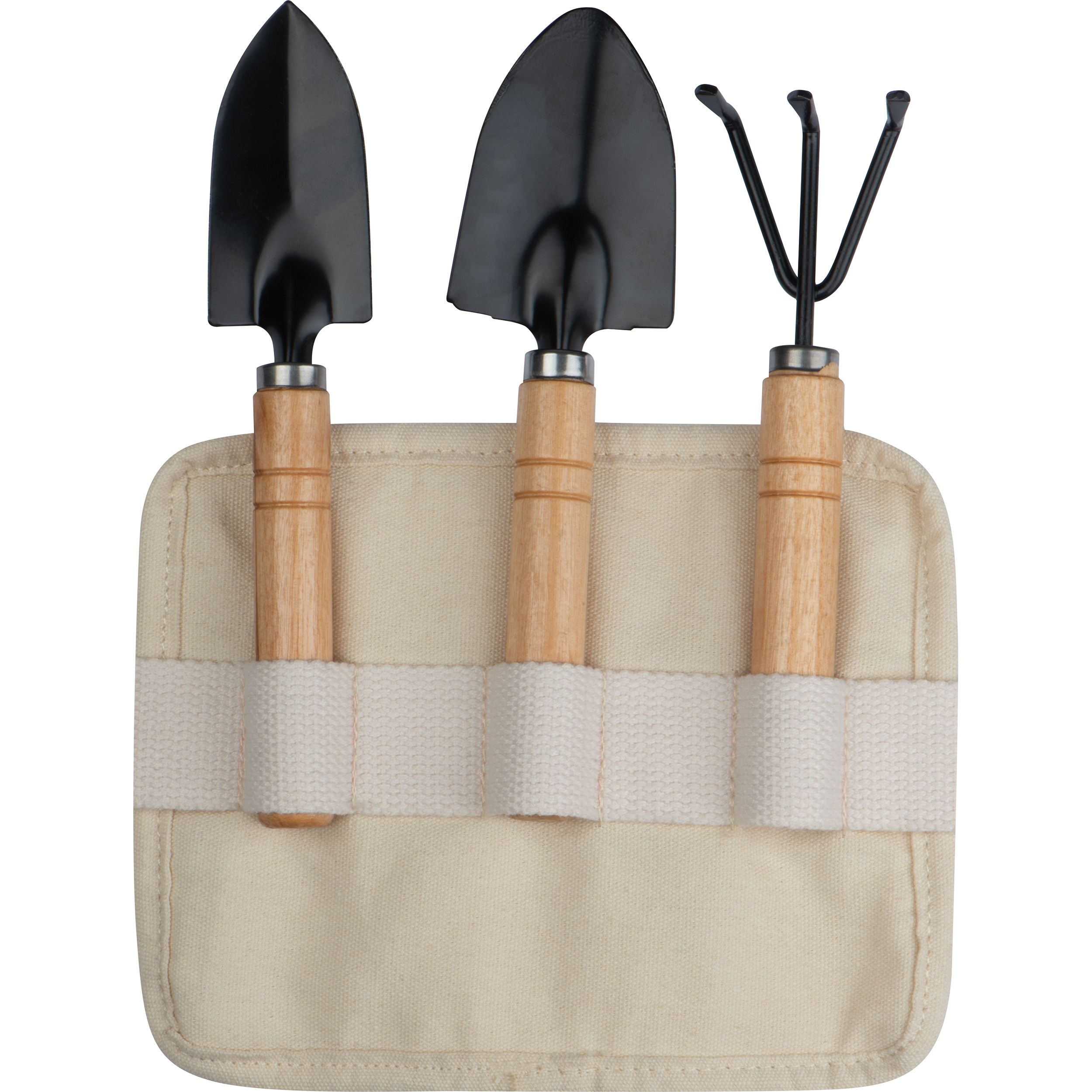 MA93245-13Gartengeraeteset in einem Guertel_ beige