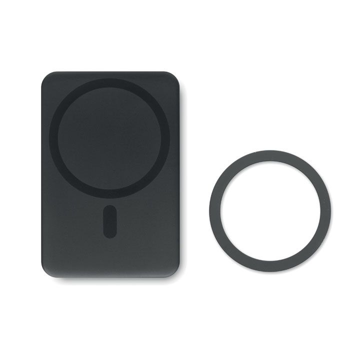Doubletic Powerbank mit Ladestation 15W, Schwarz