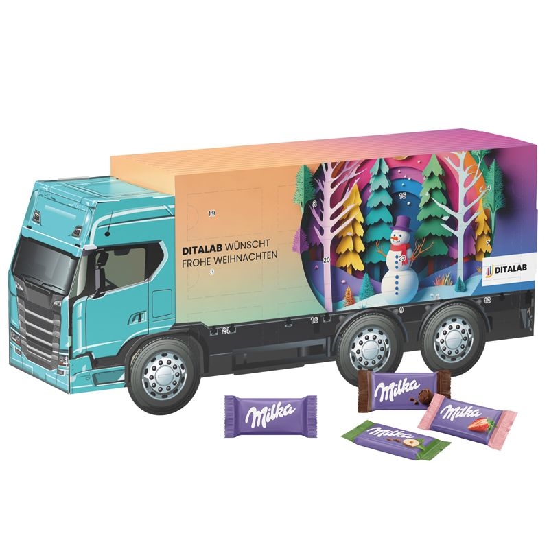 JG20196Adventskalender LKW long Ritter SPORT