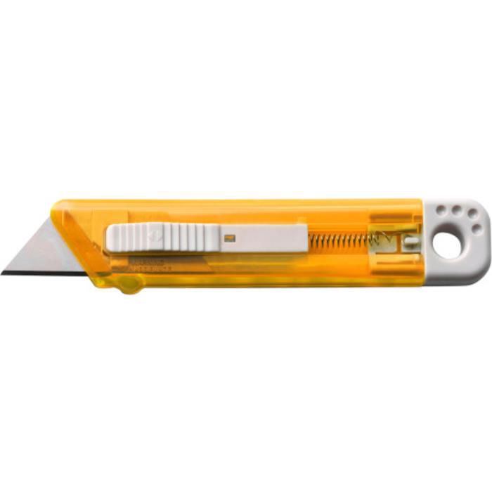 GI8545-07Cutter-Messer mit Federkernautomatik aus Kunststoff Griffin_ Orange GI8545-07Cutter-Messer mit Federkernautomatik aus Kunststoff Griffin_ Orange