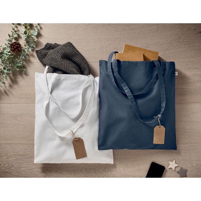 MO9268-85Cottonel Colour _ Baumwoll-Einkaufstasche _ marineblau