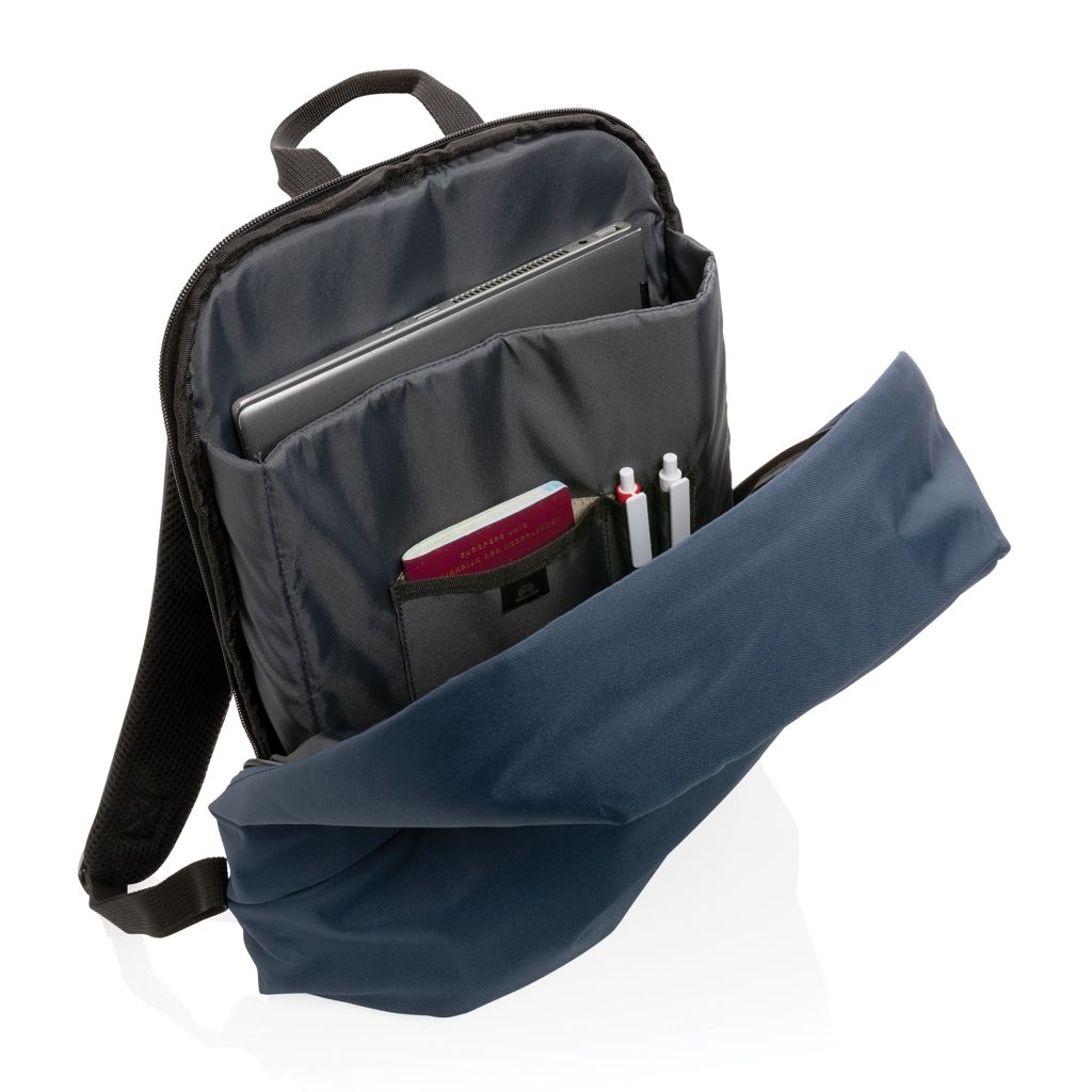XDP762.76-5Impact AWARE™ RPET Standard Anti-Diebstahl Rucksack_ navy blau