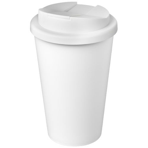 PF210425-2Americano® Eco 350 ml recycelter Becher mit auslaufsicherem Deckel_ weiss PF210425-2Americano® Eco 350 ml recycelter Becher mit auslaufsicherem Deckel_ weiss