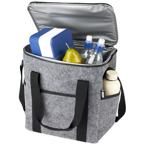 PF120667-1Felta Kuehltasche aus GRS-recyceltem Filz 21 L_ mittelgrau