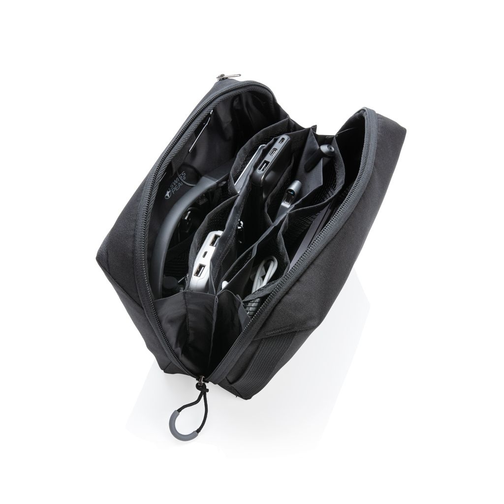 XDP820.39-1Swiss Peak AWARE™ Tech-Pouch PVC free_ schwarz