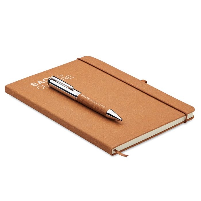 MO2195-13Eleganote Set mit Notizbuch_ beige