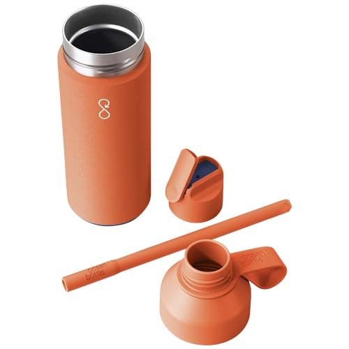 PF100816-1Ocean Bottle GO 500 ml vakuumisolierte Flasche_ sonnenorange