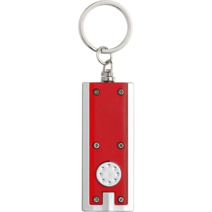 Schlüsselanhänger aus Kunststoff Mitchell, Rot
