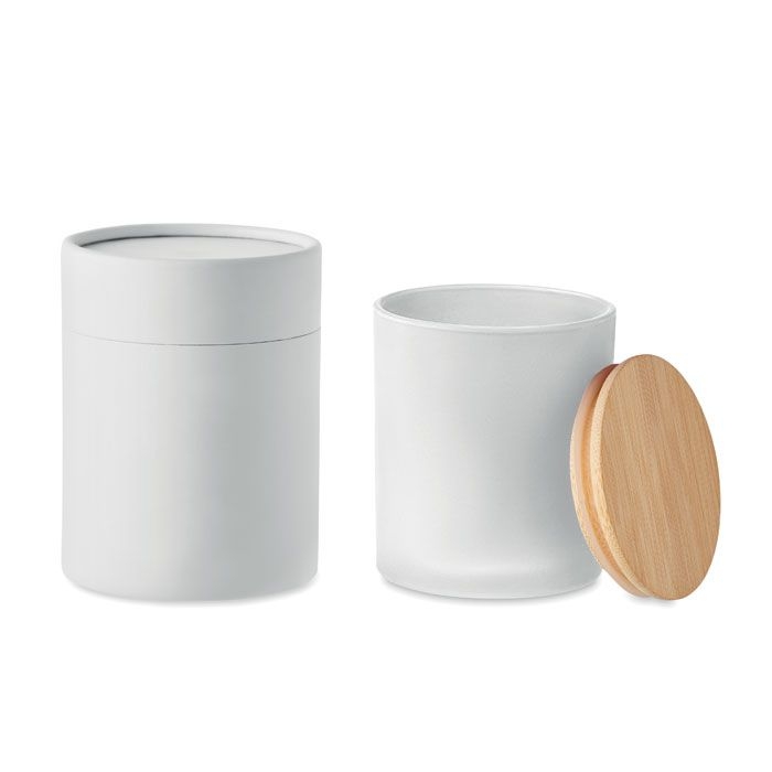 MO6613-06Keops Medium Kerze im Glas 200 g_ Weiss