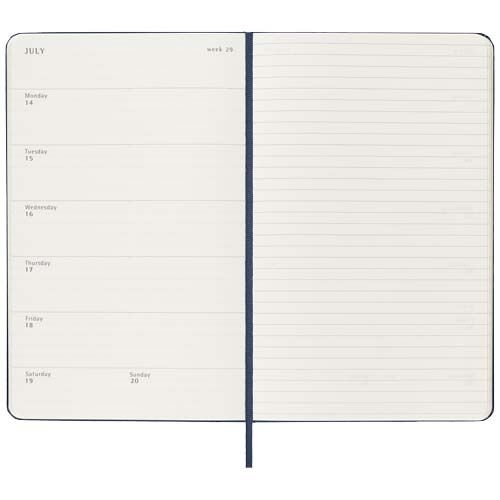 PF107754-3Moleskine Hardcover 12 Monate Wochenkalender L_ saphir