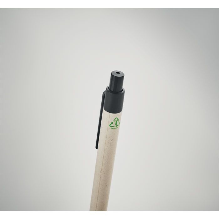 MO6822-03Mito Pen Kugelschreiber Milchkarton_ Schwarz