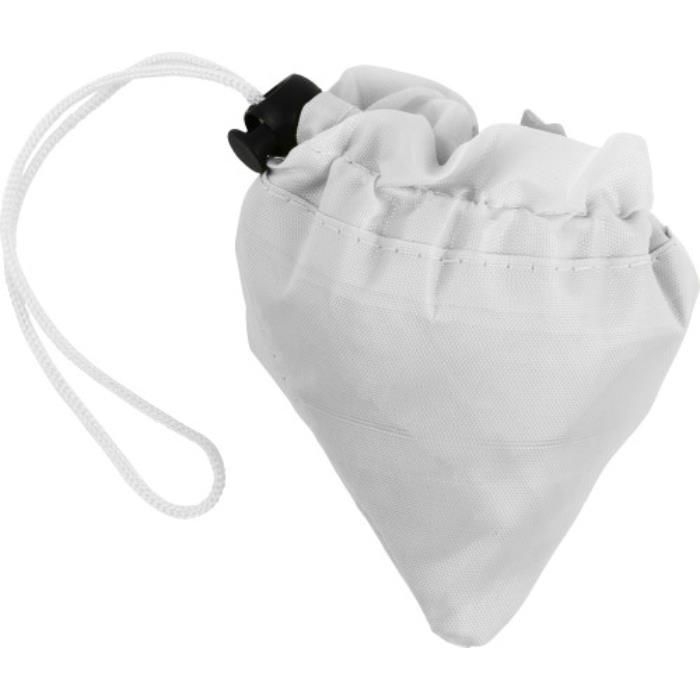 GI8962-02Faltbare Einkaufstasche aus Polyester Billie_ Weiss GI8962-02Faltbare Einkaufstasche aus Polyester Billie_ Weiss