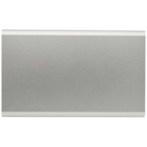 PF124380-3Pep 4000 mAh Type-C Powerbank aus recyceltem Aluminium _ silber