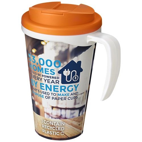 PF210420-11Brite-Ameriano® Grande 350 ml Isolierbecher mit auslaufsicherem Schraubverschluss_ weiss_orange PF210420-11Brite-Ameriano® Grande 350 ml Isolierbecher mit auslaufsicherem Schraubverschluss_ weiss_orange