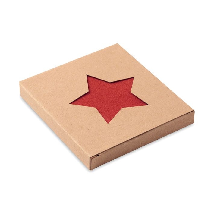 CX1480-05Starguard Untersetzer RPET-Filz_ Rot