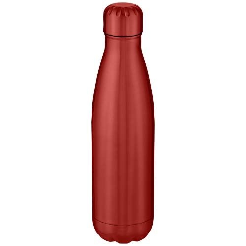 PF100671-3Cove 500 ml vakuumisolierte Edelstahlflasche_ rot