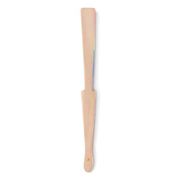MO6446-99Bowfan Faecher regenbogenfarbig_ bunt