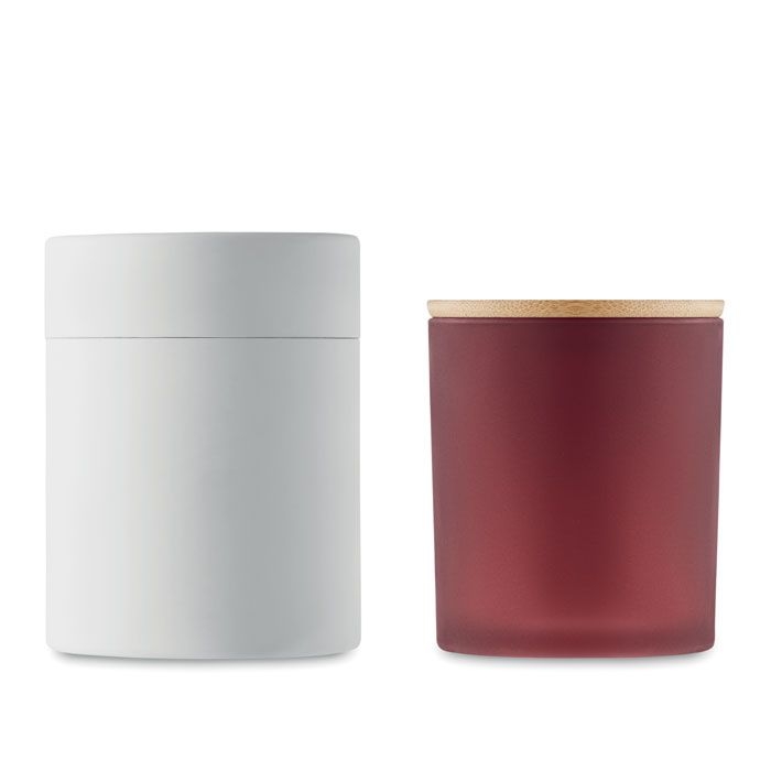 MO6621-02Keops Large Kerze im Glas 280 g_ bordeaux