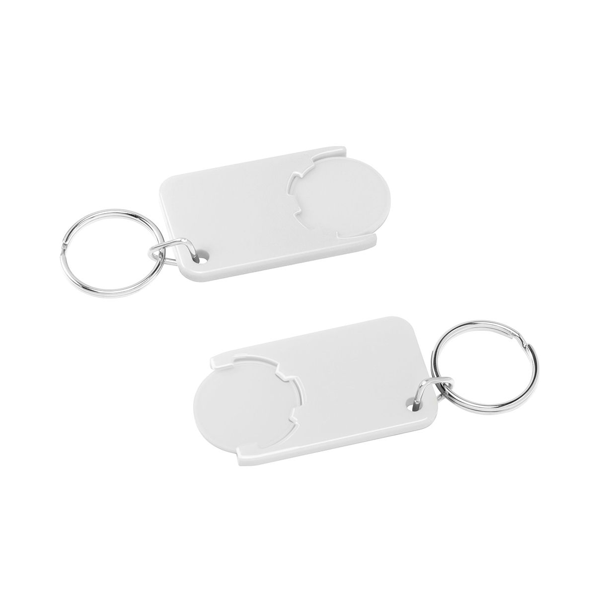 HE7454R-0-0Chiphalter mit 1€-Chip _Beta_ weiss_ weiss HE7454R-0-0Chiphalter mit 1€-Chip _Beta_ weiss_ weiss