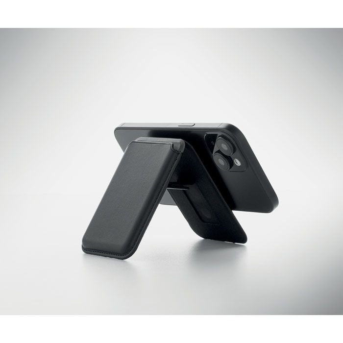 MO2983-03Karta Stand Kreditkartenhalter magnetisch_ schwarz